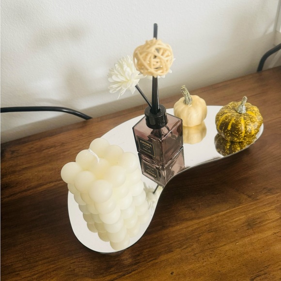 Geometric Acrylic Tray Aromatherapy Perfume Tray ,room Decor,includes tray only - Picture 1 of 3